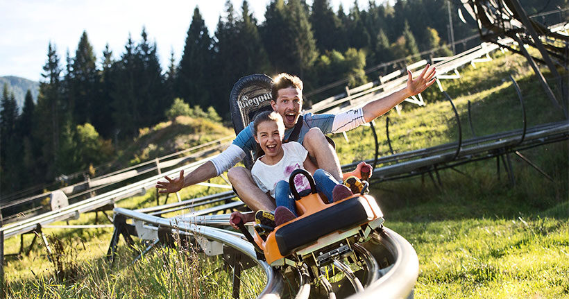 Actionsport im Sommerurlaub in Flachau