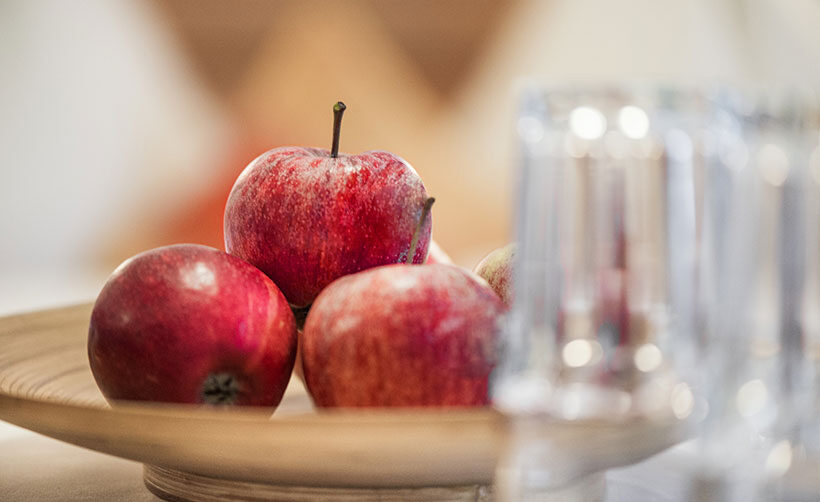 Äpfel - Inklusivleistungen im Sommer im Hotel Vierjahreszeiten in Flachau, Salzburger Land