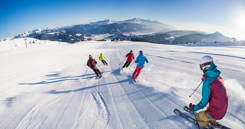 Skifahren in Flachau, Snow Space Salzburg