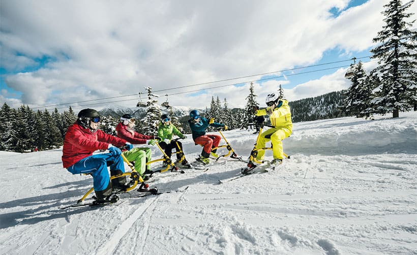 Snowbike - Funsport in Flachau